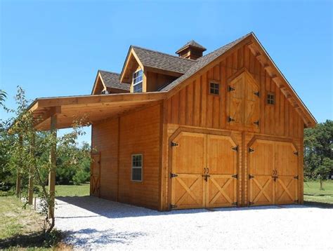 Pioneer Prefab Horse Barn - Wood Horse Barn Kit | Prefab barns, Barn ...