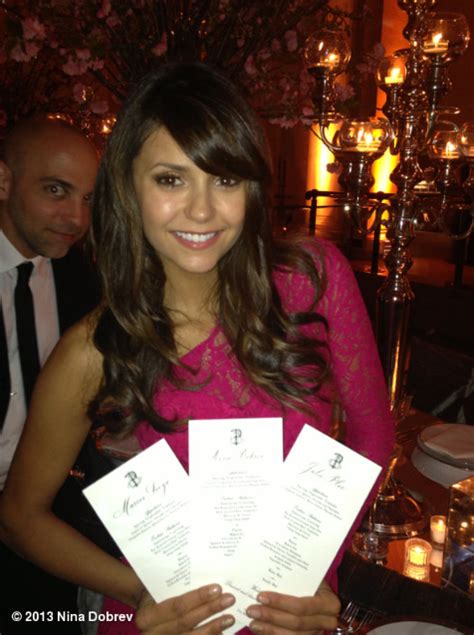 Nina Dobrev Source: Nina Dobrev attends a friends wedding