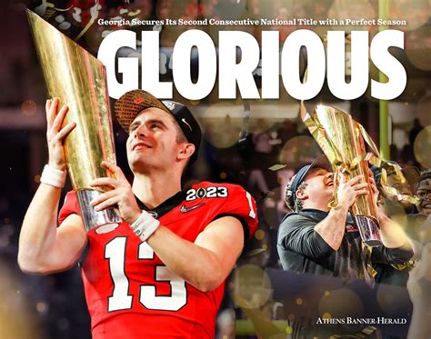 Glorious: Georgia Secures Its Second Consecutive National Title with a ...