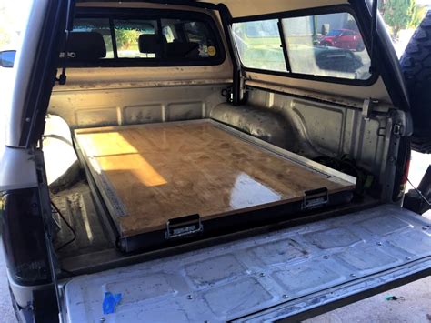 10 Free DIY Truck Bed Slide Plans | Slide out Storage Drawers