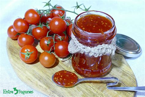 Mermelada de Tomate Cherry Casera