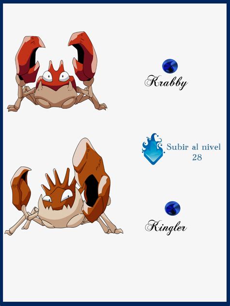 043 Krabby Evoluciones by Maxconnery on DeviantArt