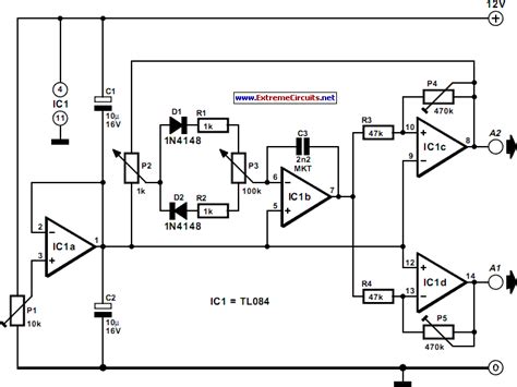 Simple Function Generator Circuit Diagram