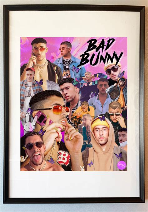 BAD BUNNY POSTER - Etsy