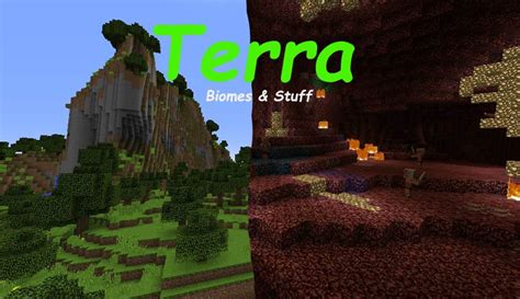 Terra ~ Biomes & Stuff Mod Para Minecraft 1.12.2 - ZonaCraft