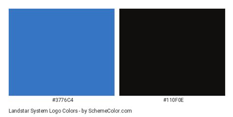 Landstar System Logo Color Scheme » Black » SchemeColor.com