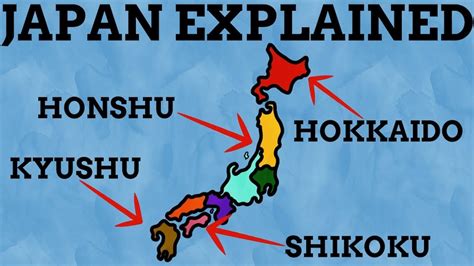 Japan Map With Island Names