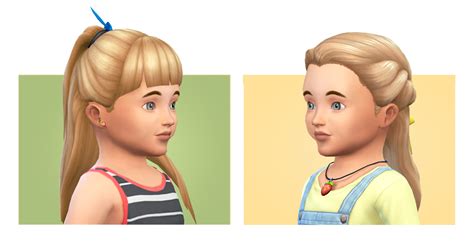 My Sims 4 Blog: Hair, Clothing and Accessories for Toddlers by BlogSimpleSimmer