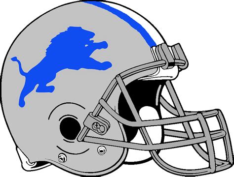 Detroit Lions Helmet & Logo 6'' x 12'' Repositionable Decals