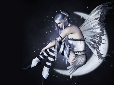 Gothic Fairy Desktop Wallpaper - WallpaperSafari