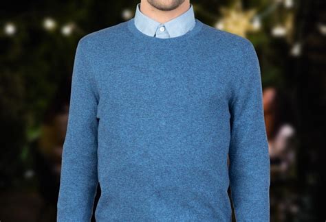 How To Style A Men's Sweater With Collared Shirt