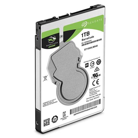 Seagate 1TB BarraCuda Internal Laptop Hard Drive (ST1000LM048 ...