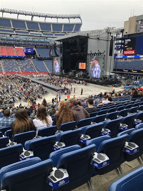 Section 131 at Gillette Stadium for Concerts - RateYourSeats.com