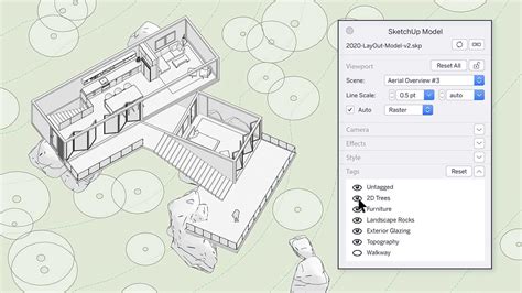 Trimble sketchup - scenepsawe