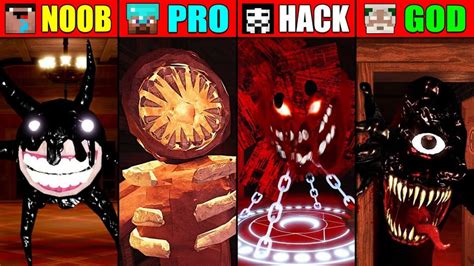 Minecraft NOOB vs PRO vs HACKER vs GOD HOW TO PLAY ROBLOX DOORS ...