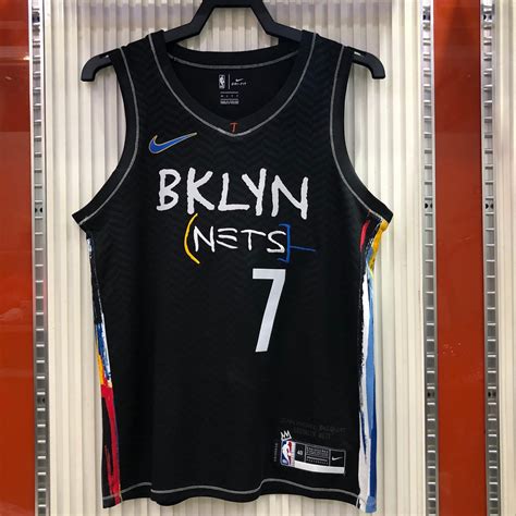 20/21 New Season Kevin Durant #7 Brooklyn Nets Basketball Jersey ...