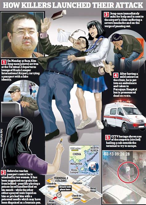 'LOL assassin duped into murdering Kim Jong Un's brother' | Daily Mail ...