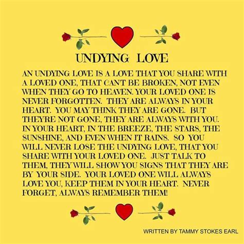 Undying Love | Love my husband quotes, Words of sympathy, Love my husband