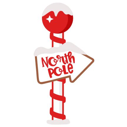 clipart north pole north pole sign svg NORTH POLE SVG north pole png ...