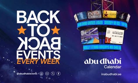 Abu Dhabi Calendar - 2023 Events by Visit Abu Dhabi - Issuu