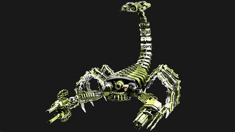 Robot scorpion 3D - TurboSquid 1567272