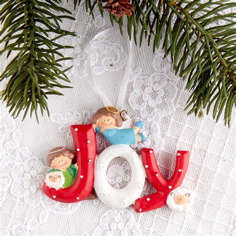 "Joy" Christmas Ornament - Christmas Ornaments - Christmas and Winter - Holiday Crafts - Factory ...