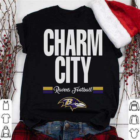 Charm City Baltimore Ravens Football shirt, sweater, hoodie, longsleeve