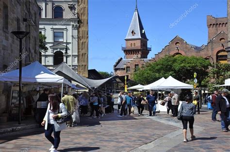 The Rocks markets in Sydney Australia – Stock Editorial Photo ...