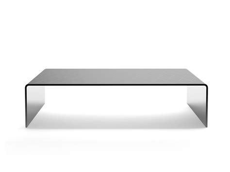 Rectangular glass coffee table BRIDGE By EXENZA | Rectangular glass coffee table, Glass coffee ...