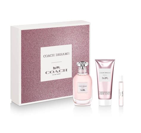 Coach Dreams Women's Perfume 3 Piece Gift Set with Mini Version ...