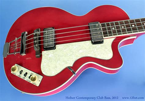 Hofner Contemporary Club Bass | www.12fret.com