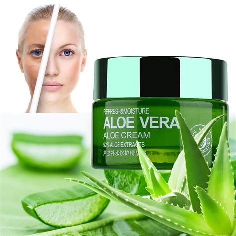 Aloe Vera Gel Smooth Moisturizing Whitening Day Cream Anti Wrinkle Face Repair Cream Anti Aging ...