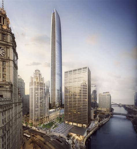 Approved Tribune East Tower at 421 N Michigan Avenue Is Chicago’s Tallest Development - Chicago ...