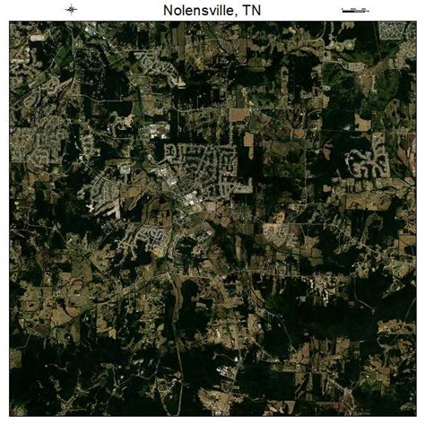 Aerial Photography Map of Nolensville, TN Tennessee