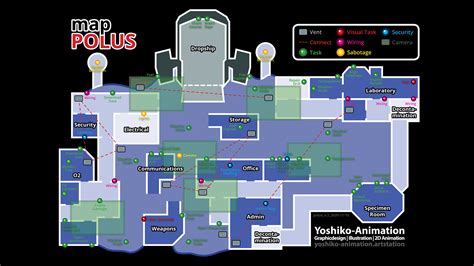 ArtStation - Among Us Maps (Skeld, Polus & Mira HQ): Location Guide ...