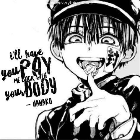 Toilet Bound Hanako Kun Quotes - ShortQuotes.cc