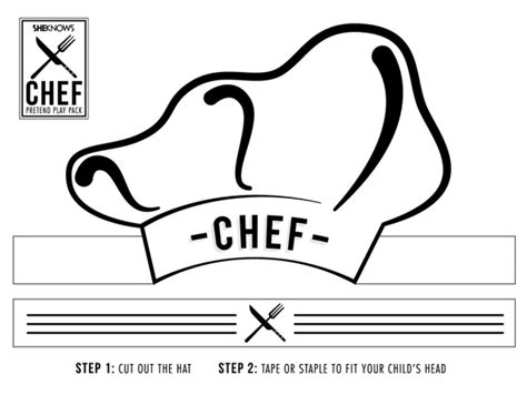 Pinbrenda Jones On T's | Pinterest | Svg File, Hat Template And - Free Printable Chef Hat ...