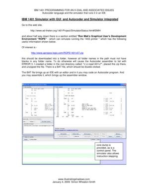 Ibm 1401 Emulator - Fill Online, Printable, Fillable, Blank | pdfFiller