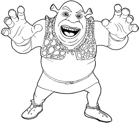 How to Draw Shrek from Shrek with Easy Step by Step Drawing Tutorial ...