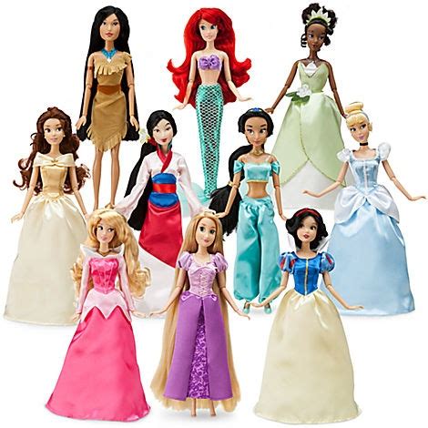 Disney Princess Doll Collection - 12'' | Dolls | Disney Store | Princess barbie dolls, Disney ...