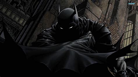 Download DC Comics Batman Black Cloak Wallpaper | Wallpapers.com