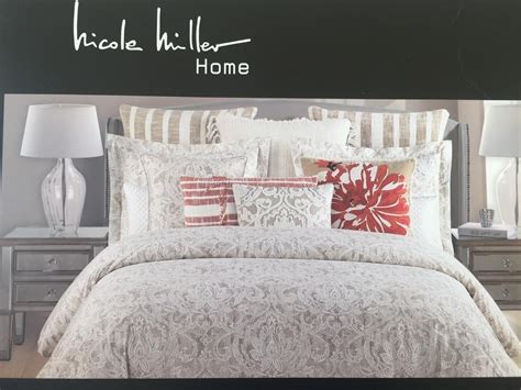 Nicole Miller King Comforter Set | Twin Bedding Sets 2020