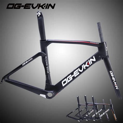 2018 Carbon Road Bike Frame UD Di2 and Mechanical frameset Carbon Road Frame Bicycle 48 50 52 ...