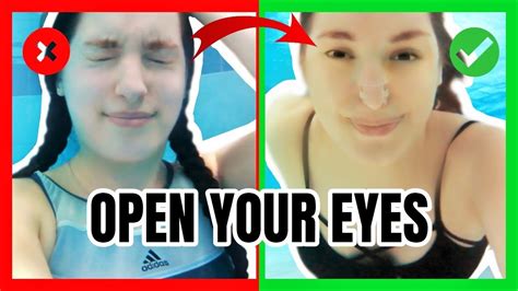 HOW TO OPEN YOUR EYES IN WATER (AND MAKE IT HURT LESS) | Learning To ...