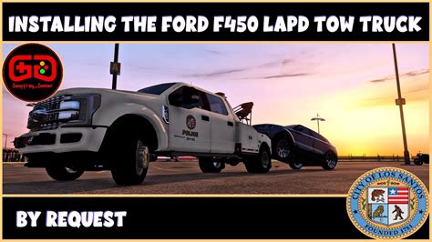 Installing Ford F450 Tow Truck | Tutorial by Request | LSPDFR | GTA V ...