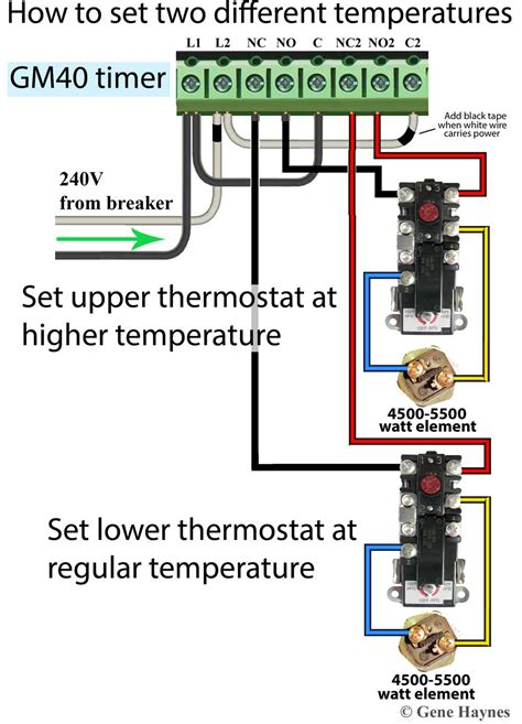 Electric Heater Wiring Diagram Thermostats Waterheatertimer 220v Wiring ...