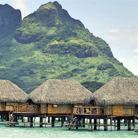 Overwater bungalows in Bali