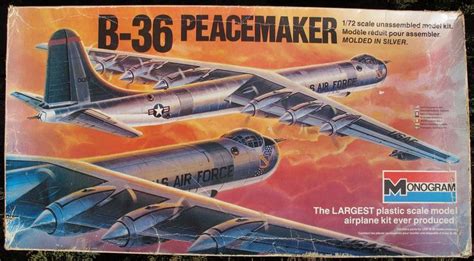 Monogram B-36 Peacemaker Model Us Navy Aircraft, Model Aircraft, Aircraft Modeling, Models For ...