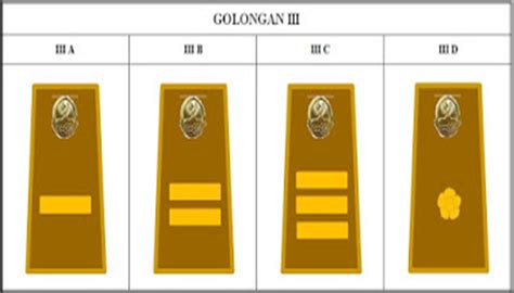 Daftar Pangkat Dan Golongan Pns