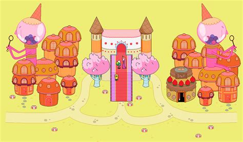 Adventure Time RPG: Candy kingdom first model by tebited15 on DeviantArt